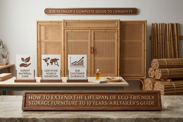 How to Extend the Lifespan of Eco-Friendly Storage Furniture to 10 Years: A Uselful Guide from a B2B Retailer